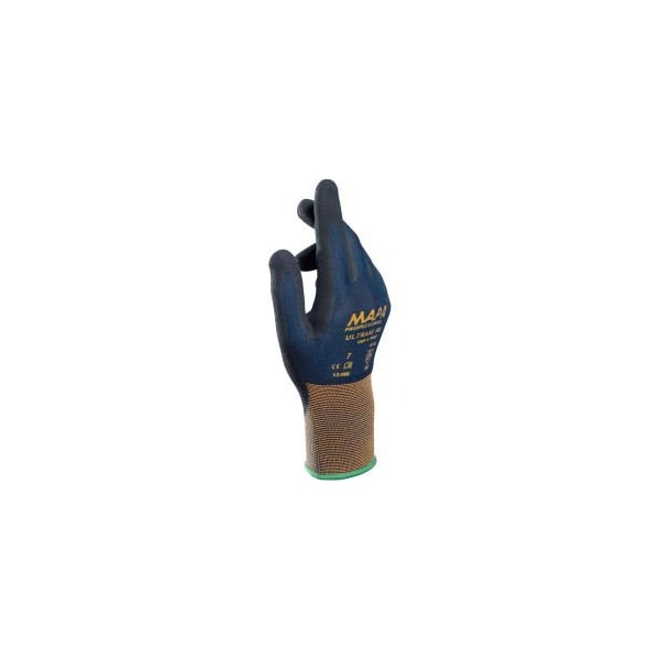 Mapa Gloves C/O Rcp MAPA Ultrane 500 Grip & Proof Nitrile Palm Coated Gloves, Lt Weight, 1 Pair, Size 6, 500416 500416 - main